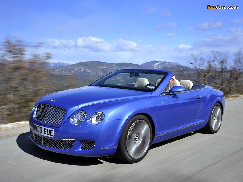 Bentley Continental GTC Speed 2009–11 pictures (800 x 600)