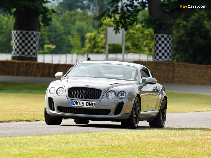 Bentley Continental Supersports 2009–11 pictures (800 x 600)