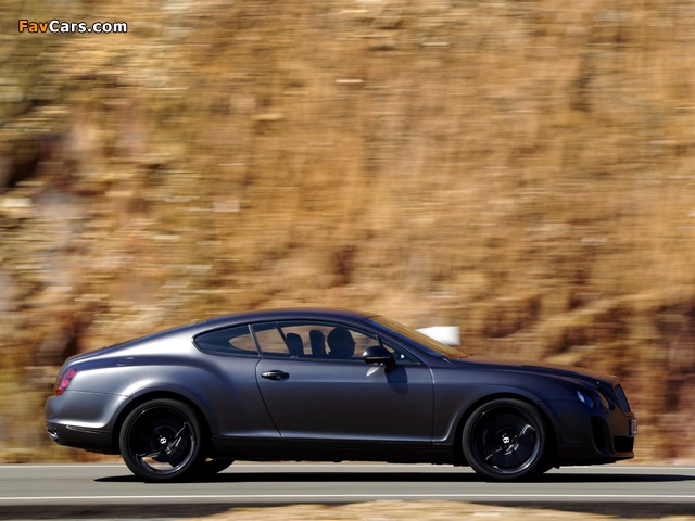 Bentley Continental Supersports 2009–11 pictures (640 x 480)