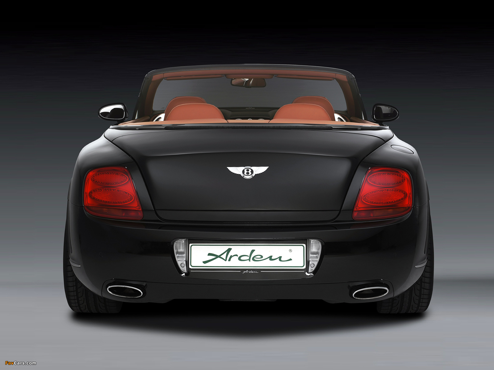 Arden Bentley Continental GTC 2009–10 pictures (1600 x 1200)