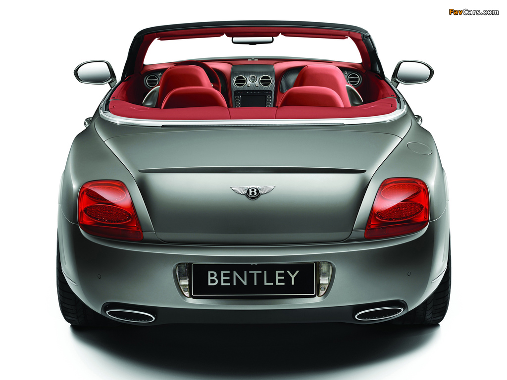 Bentley Continental GTC Speed 2009–11 wallpapers (1024 x 768)