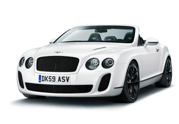 Bentley Continental Supersports Convertible 2010–11 images