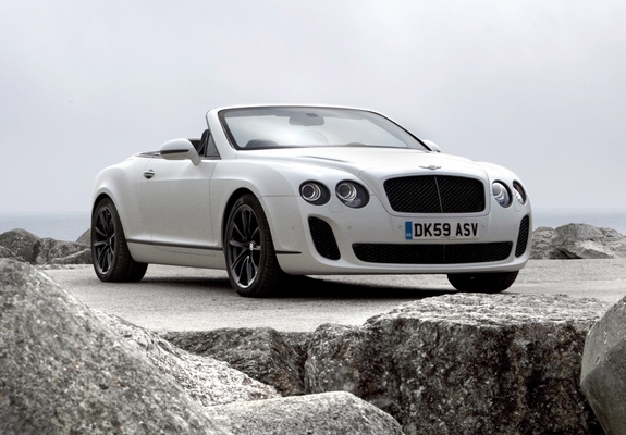 Bentley Continental Supersports Convertible 2010–11 images