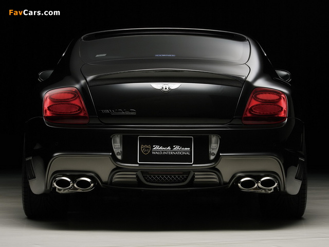 WALD Bentley Continental GT Black Bison Edition 2010 images (640 x 480)