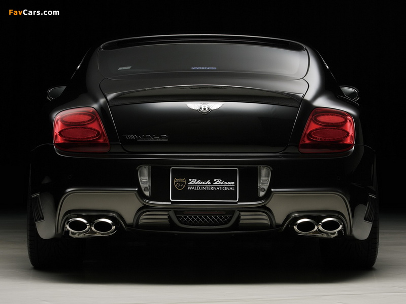 WALD Bentley Continental GT Black Bison Edition 2010 images (800 x 600)