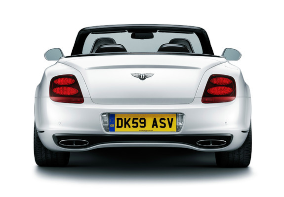 Bentley Continental Supersports Convertible 2010–11 photos