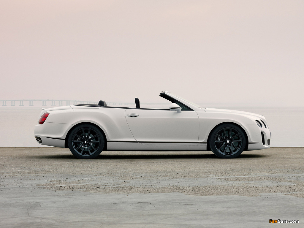 Bentley Continental Supersports Convertible 2010–11 wallpapers (1024 x 768)