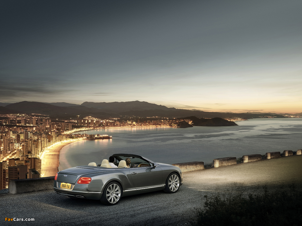 Bentley Continental GT Convertible 2011–15 images (1024 x 768)