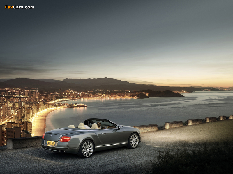 Bentley Continental GT Convertible 2011–15 images (800 x 600)