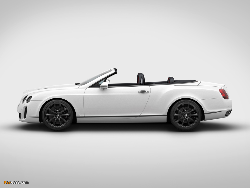 Bentley Continental Supersports ISR Convertible 2011 images (1024 x 768)