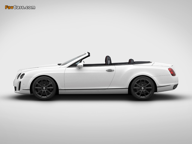 Bentley Continental Supersports ISR Convertible 2011 images (640 x 480)