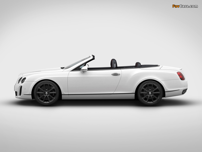 Bentley Continental Supersports ISR Convertible 2011 images (800 x 600)