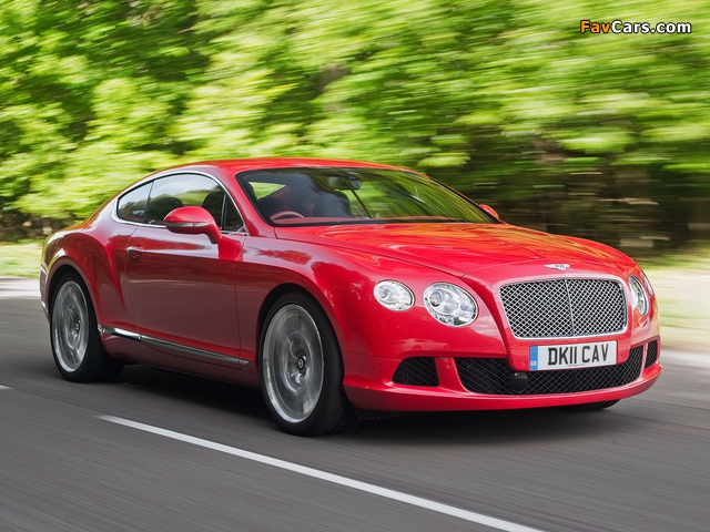 Bentley Continental GT UK-spec 2011 images (640 x 480)