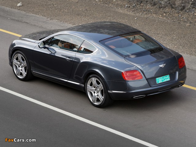 Bentley Continental GT 2011 photos (640 x 480)