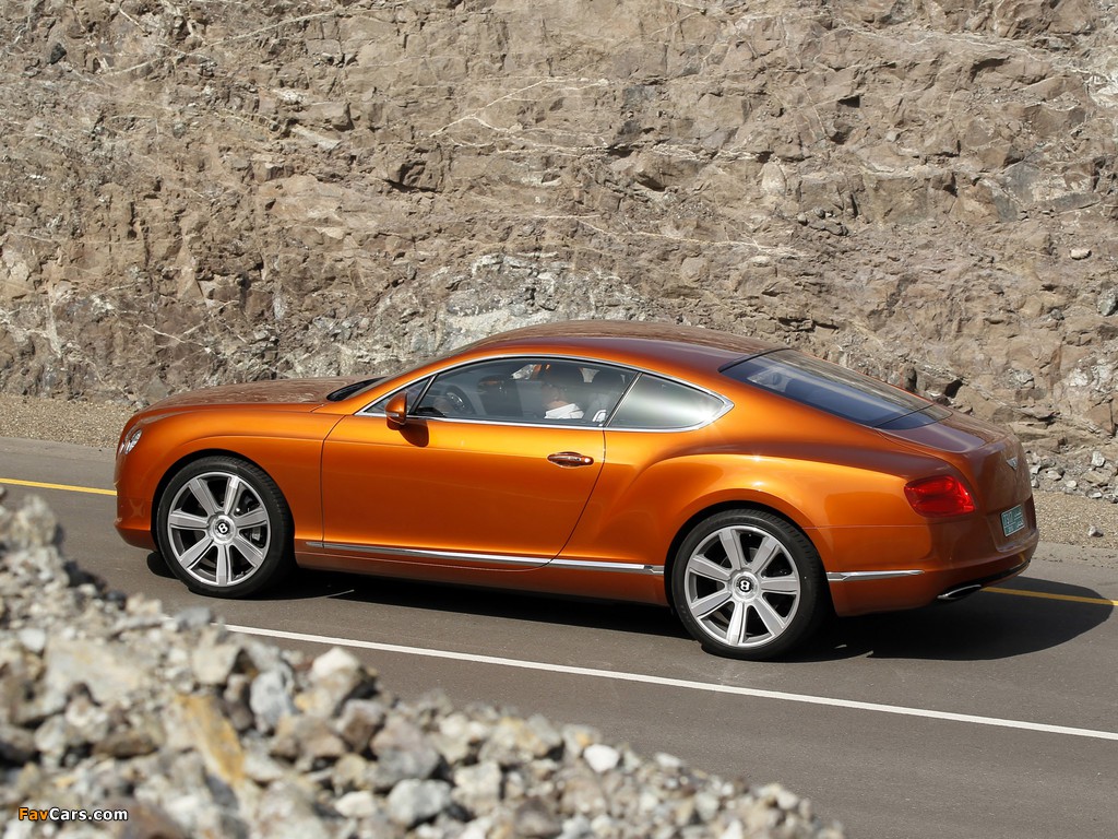Bentley Continental GT 2011 pictures (1024 x 768)