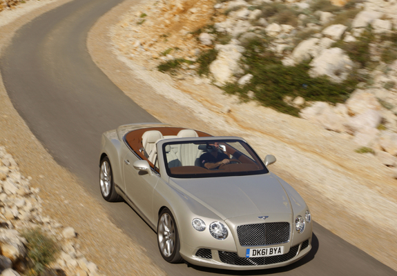 Bentley Continental GT Convertible 2011–15 pictures