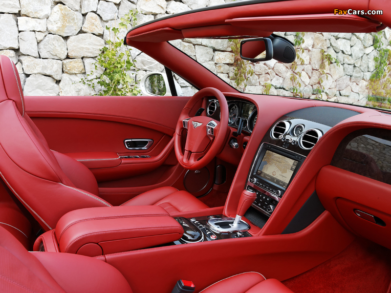 Bentley Continental GT Convertible 2011–15 pictures (800 x 600)
