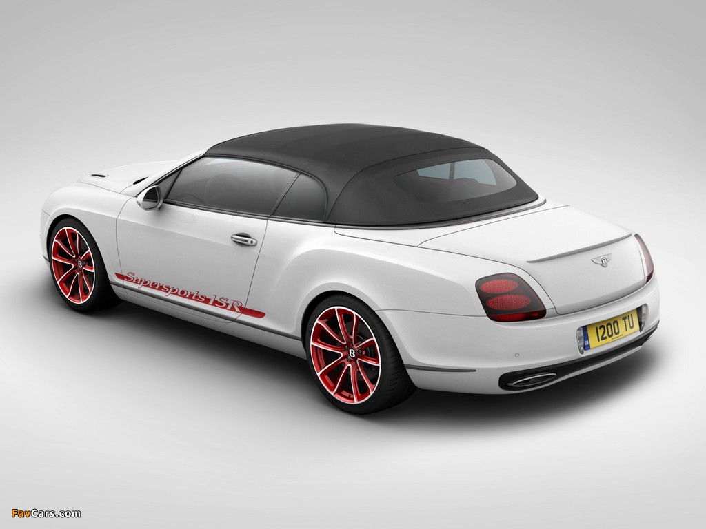 Bentley Continental Supersports ISR Mulliner Package Convertible 2011 pictures (1024 x 768)