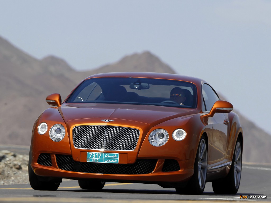 Bentley Continental GT 2011 pictures (1024 x 768)
