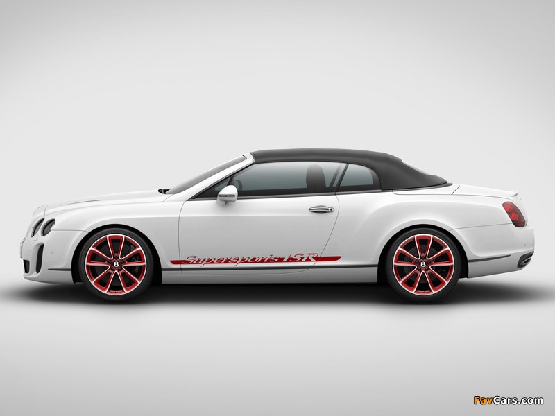 Bentley Continental Supersports ISR Mulliner Package Convertible 2011 wallpapers (800 x 600)