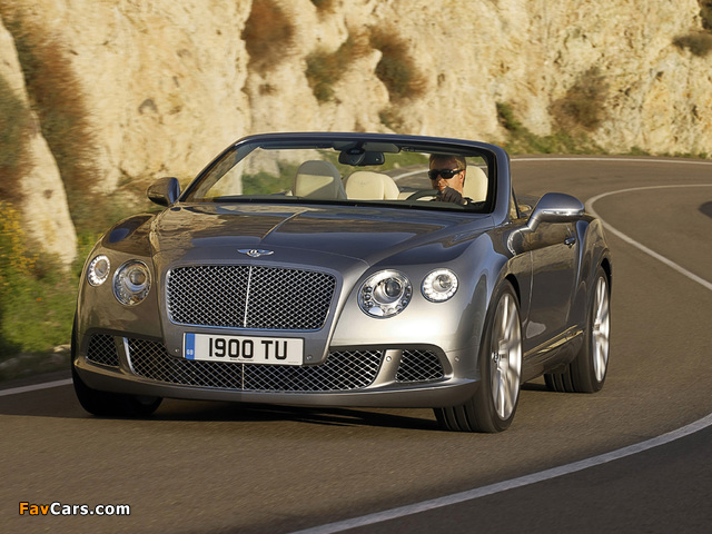 Bentley Continental GTC 2011 wallpapers (640 x 480)