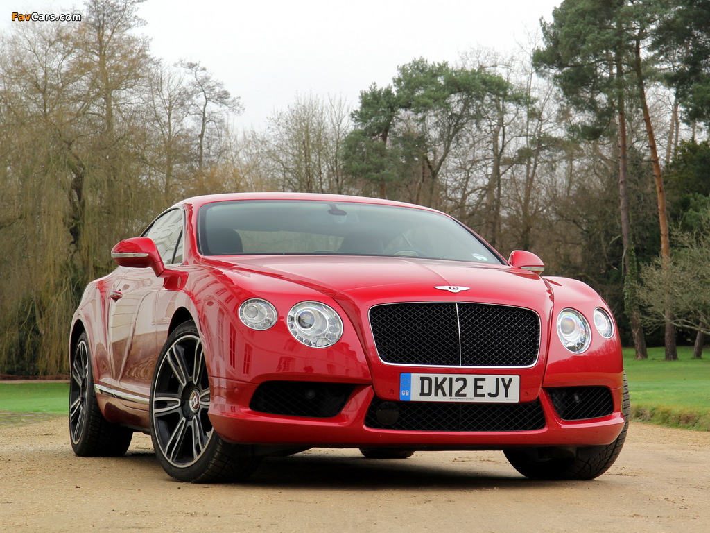 Bentley Continental GT V8 2012 images (1024 x 768)