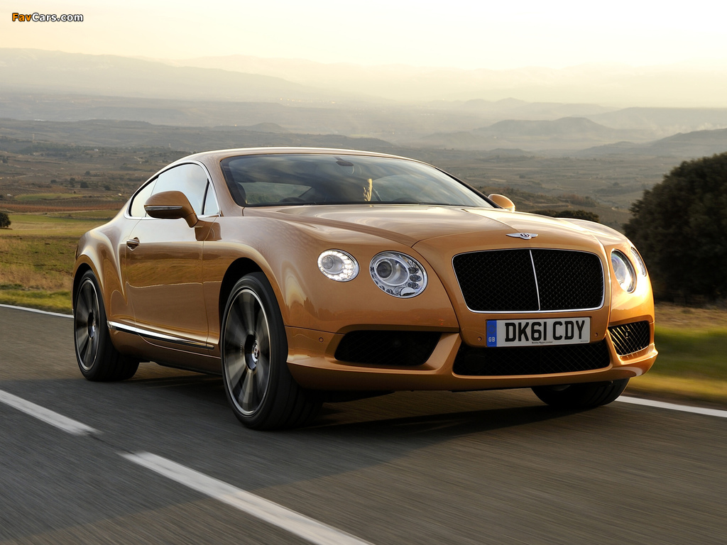 Bentley Continental GT V8 2012 images (1024 x 768)