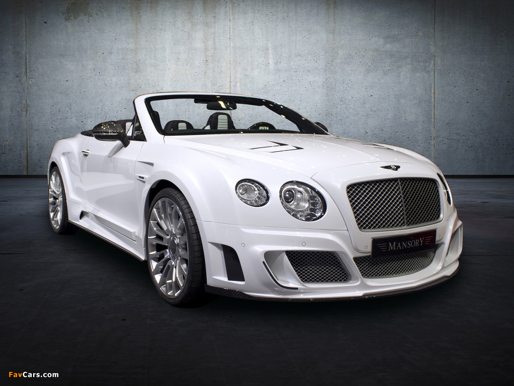 Mansory Bentley Continental GTC 2012 images (1024 x 768)