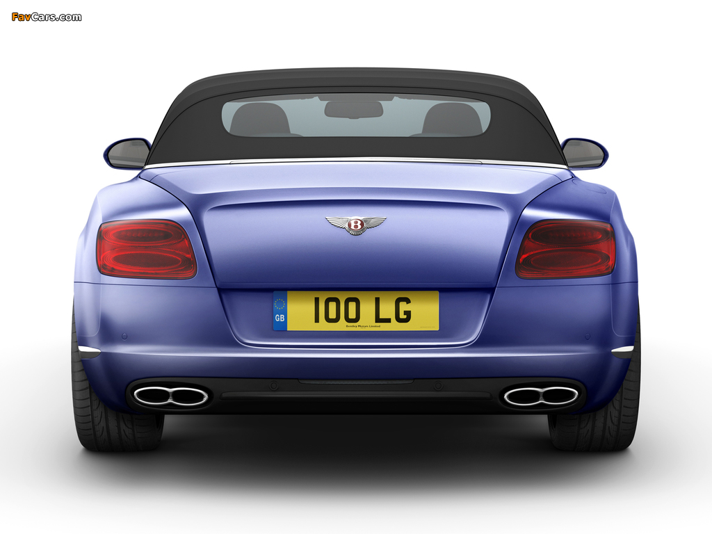 Bentley Continental GTC V8 2012 images (1024 x 768)