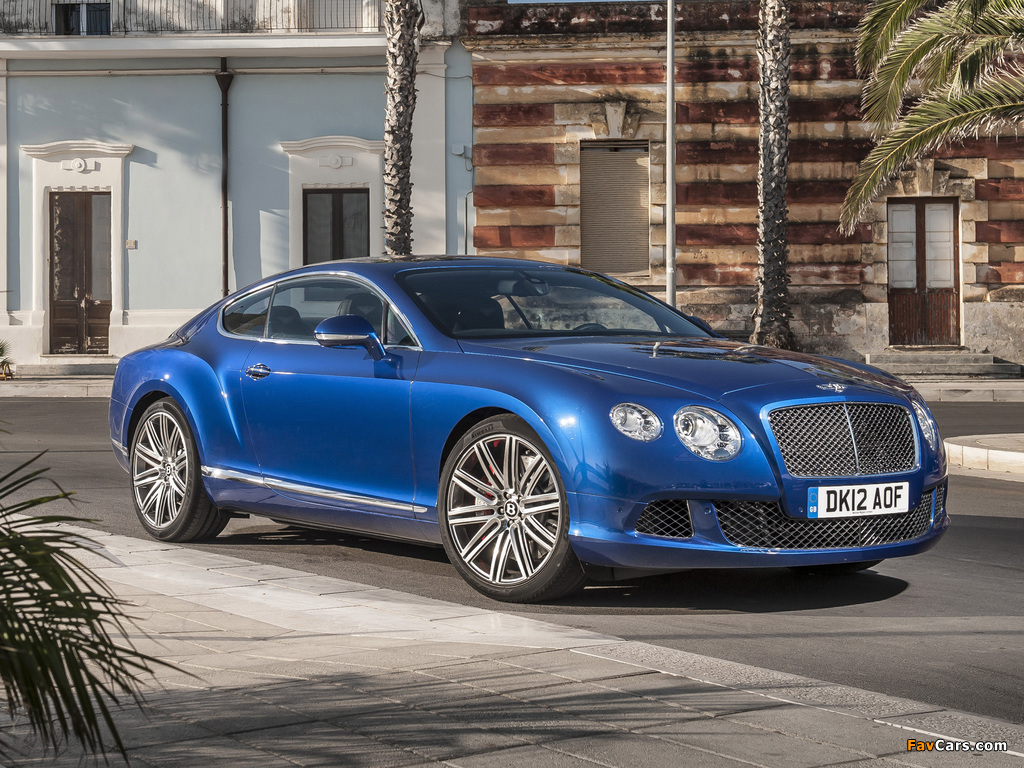 Bentley Continental GT Speed 2012–14 images (1024 x 768)