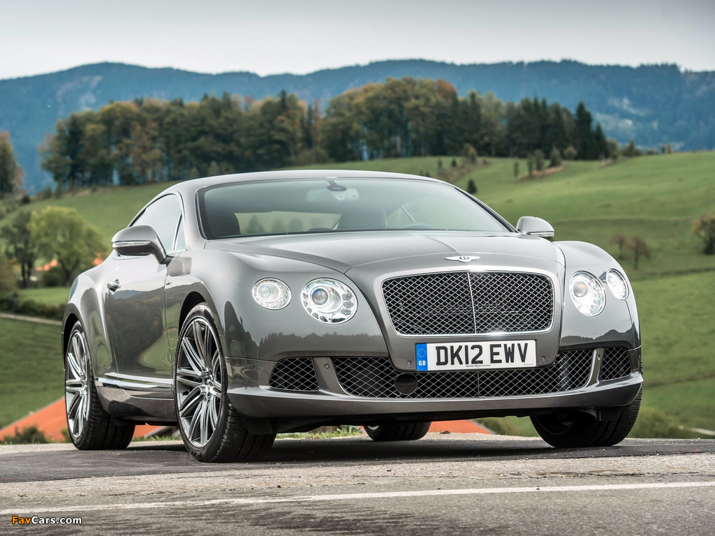 Bentley Continental GT Speed 2012–14 photos (1024 x 768)