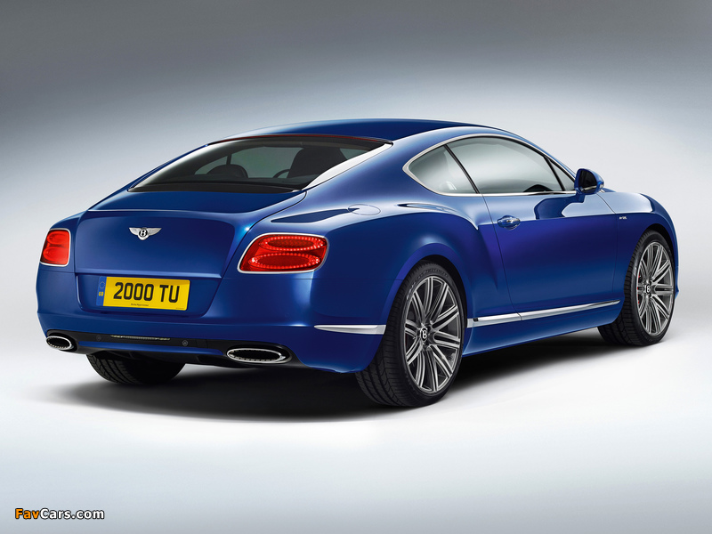 Bentley Continental GT Speed 2012–14 photos (800 x 600)