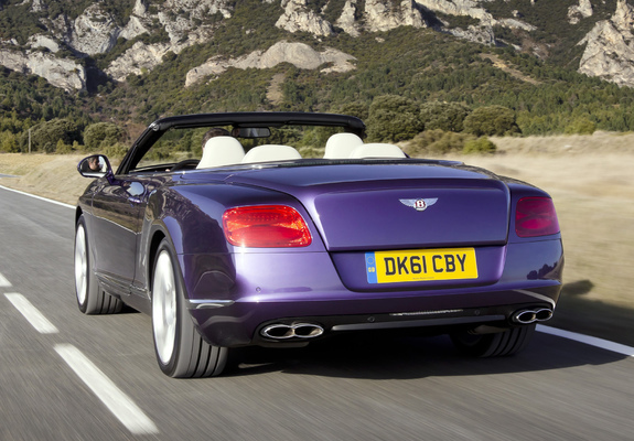 Bentley Continental GTC V8 2012 pictures
