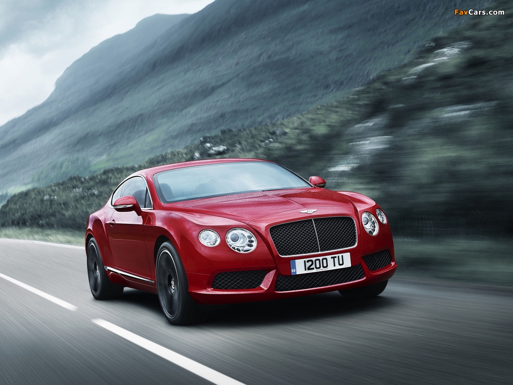 Bentley Continental GT V8 2012 pictures (1024 x 768)