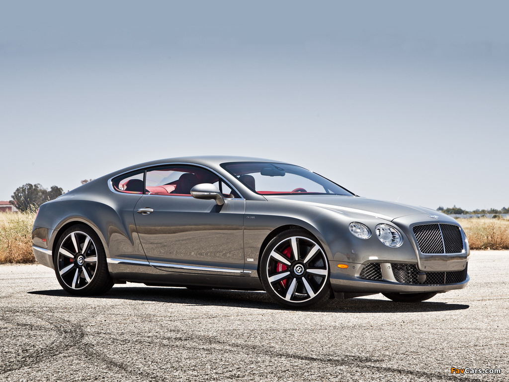 Bentley Continental GT Speed US-spec 2012–14 pictures (1024 x 768)