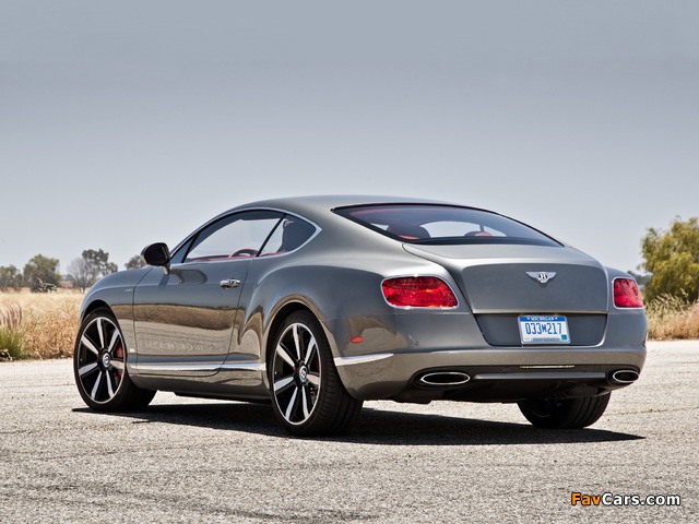 Bentley Continental GT Speed US-spec 2012–14 pictures (640 x 480)