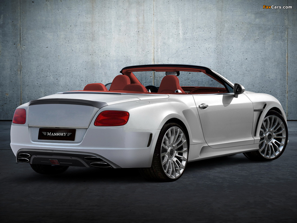 Mansory Bentley Continental GTC 2012 wallpapers (1024 x 768)