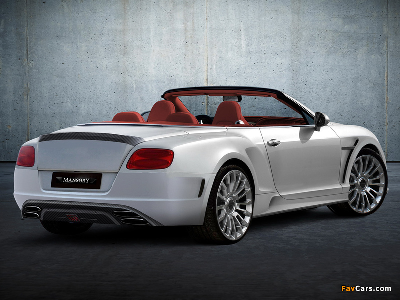 Mansory Bentley Continental GTC 2012 wallpapers (800 x 600)