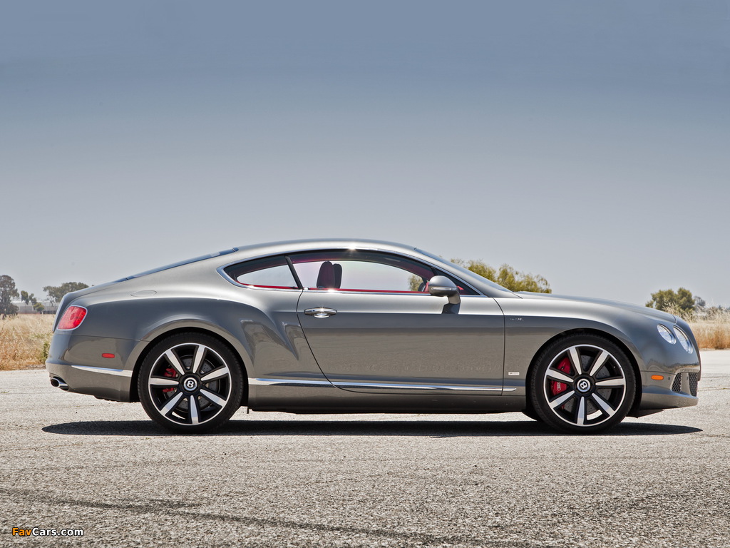 Bentley Continental GT Speed US-spec 2012–14 wallpapers (1024 x 768)