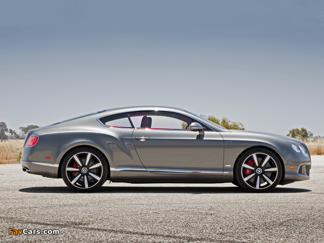 Bentley Continental GT Speed US-spec 2012–14 wallpapers (640 x 480)