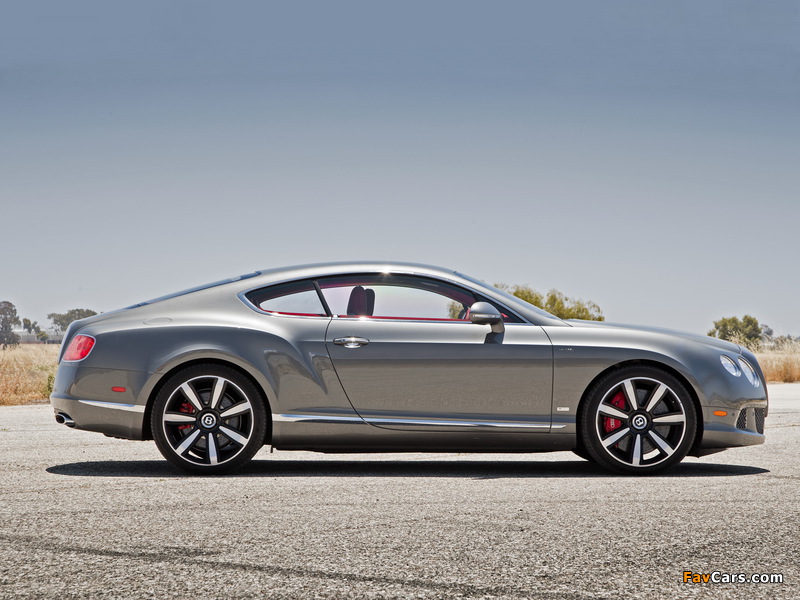 Bentley Continental GT Speed US-spec 2012–14 wallpapers (800 x 600)