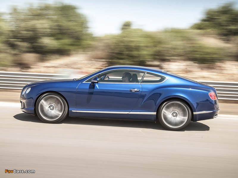Bentley Continental GT Speed 2012–14 wallpapers (800 x 600)