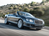 Bentley Continental GT Speed Convertible 2013–14 images