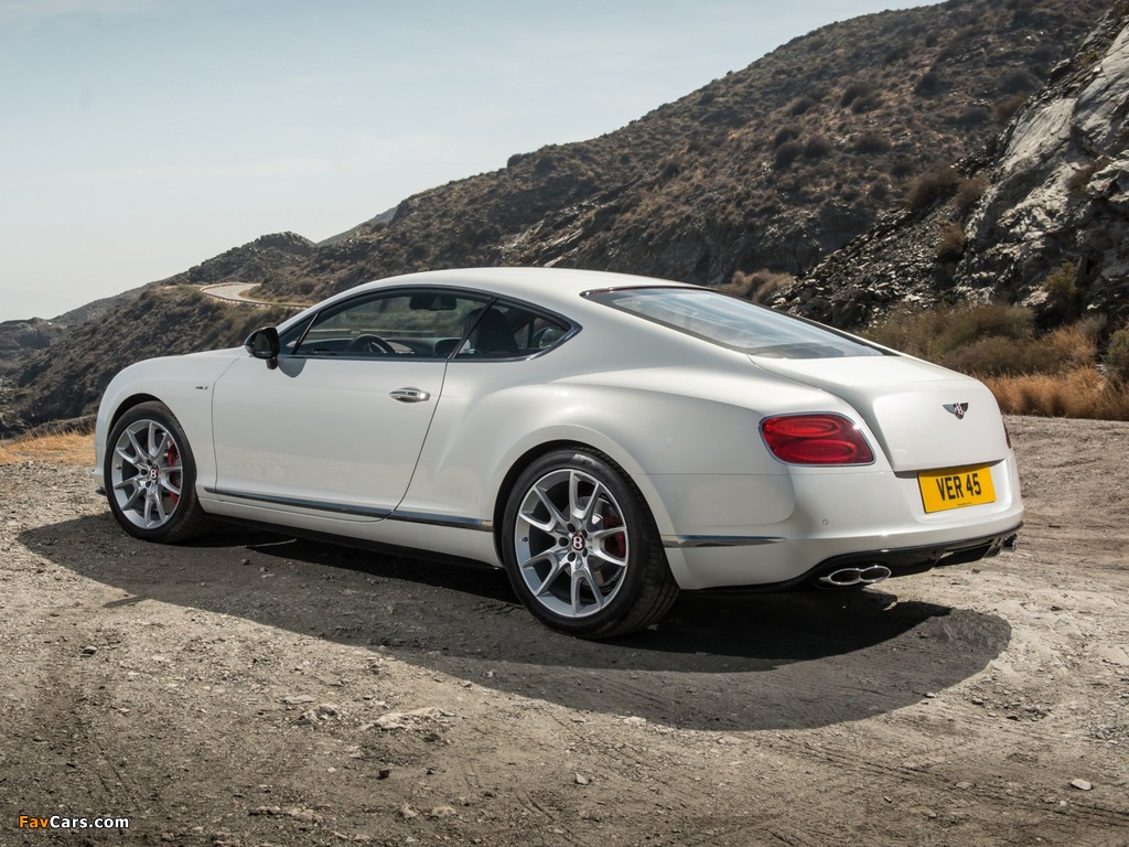 Bentley Continental GT V8 S Coupe 2013 images (1024 x 768)