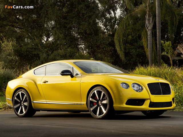 Bentley Continental GT V8 S Coupe 2013 images (640 x 480)
