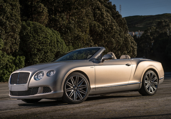 Bentley Continental GT Speed Convertible 2013–14 photos
