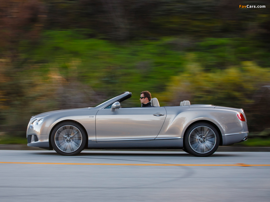 Bentley Continental GT Speed Convertible 2013–14 photos (1024 x 768)