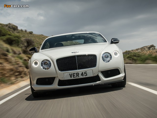 Bentley Continental GT V8 S Coupe 2013 pictures (640 x 480)
