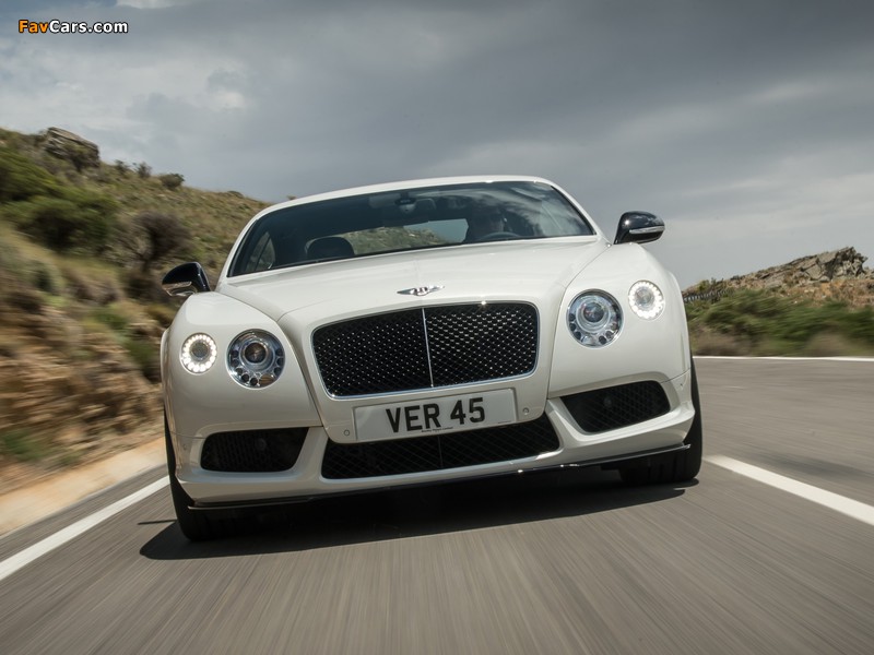 Bentley Continental GT V8 S Coupe 2013 pictures (800 x 600)