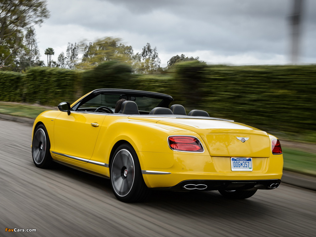 Bentley Continental GT V8 S Convertible 2013 pictures (1024 x 768)